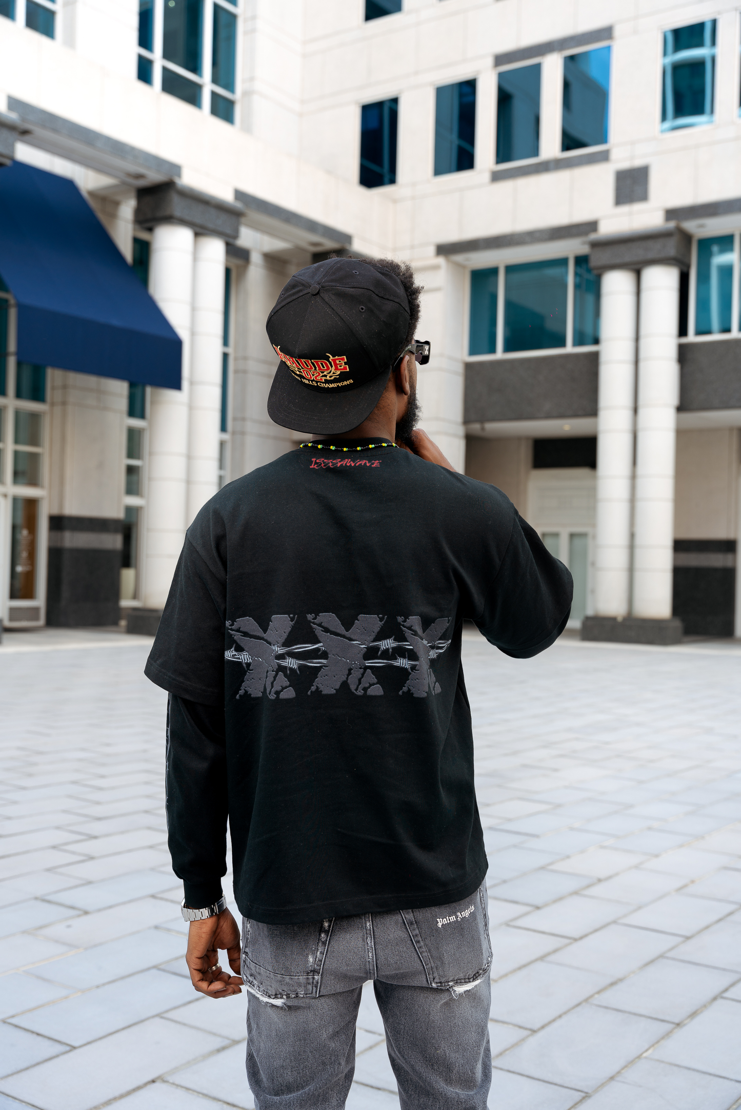 Vintage Double Layered Long Sleeve T-Shirt